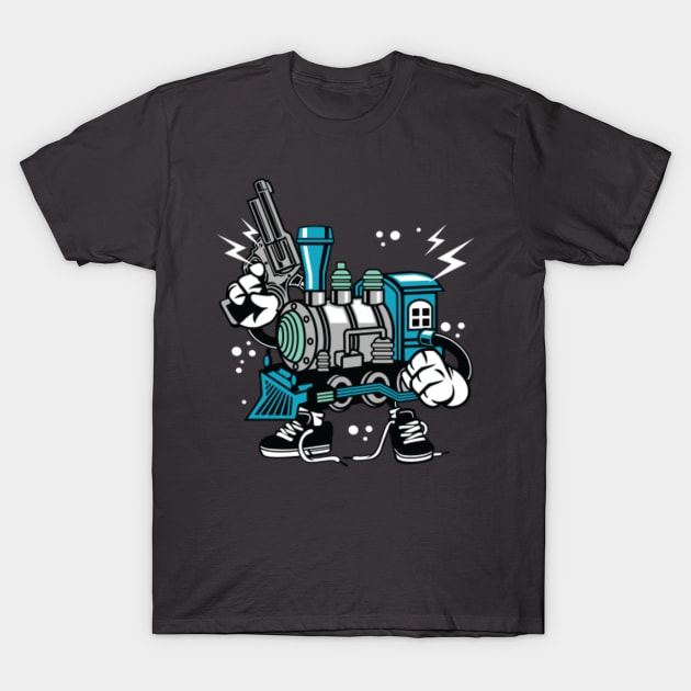 Tough steam T-Shirt by ReignGFX